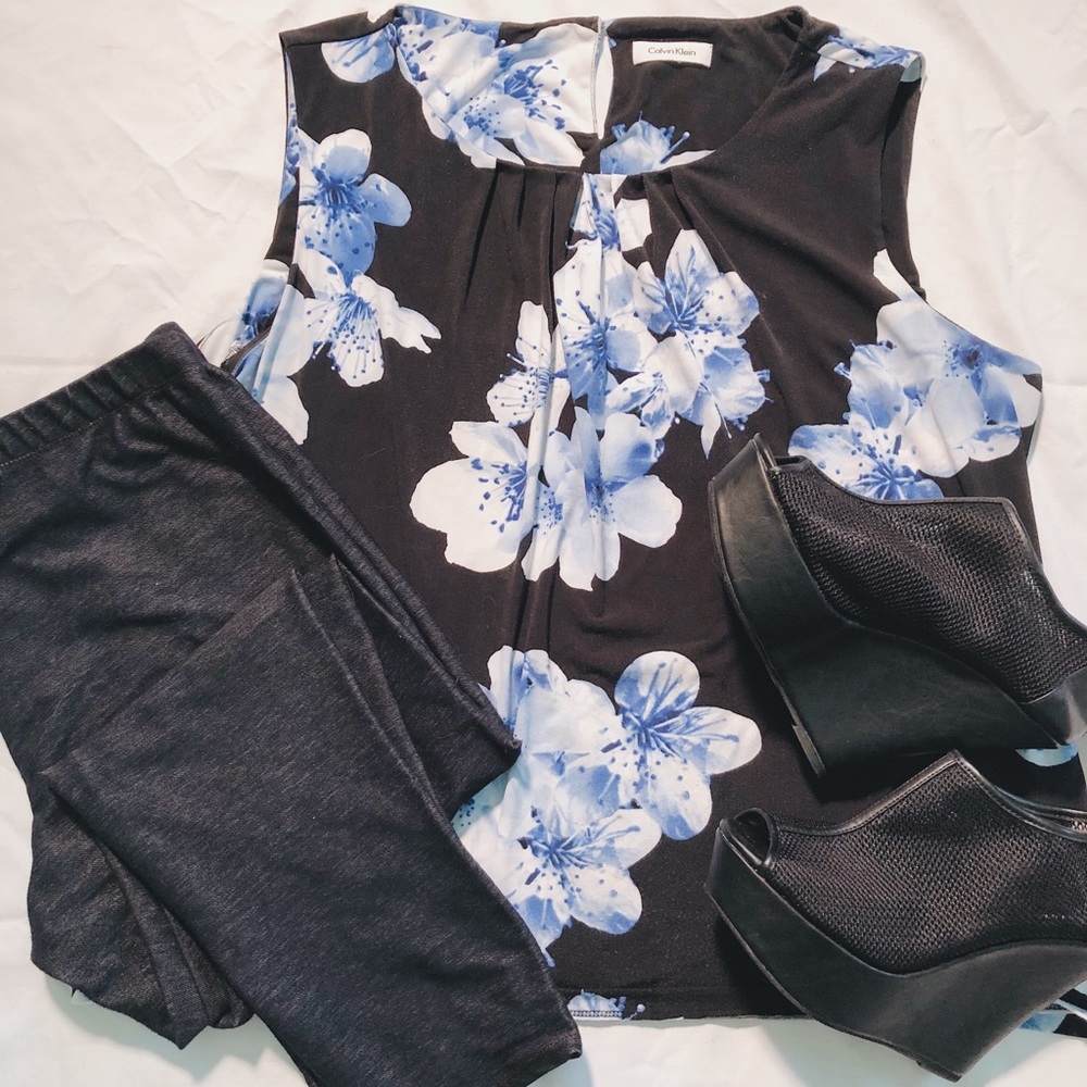 Floral Calvin Klein Top